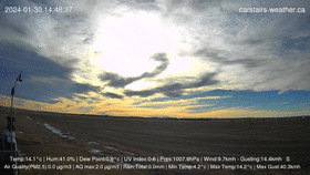 January 30 - sunset  animated GIF