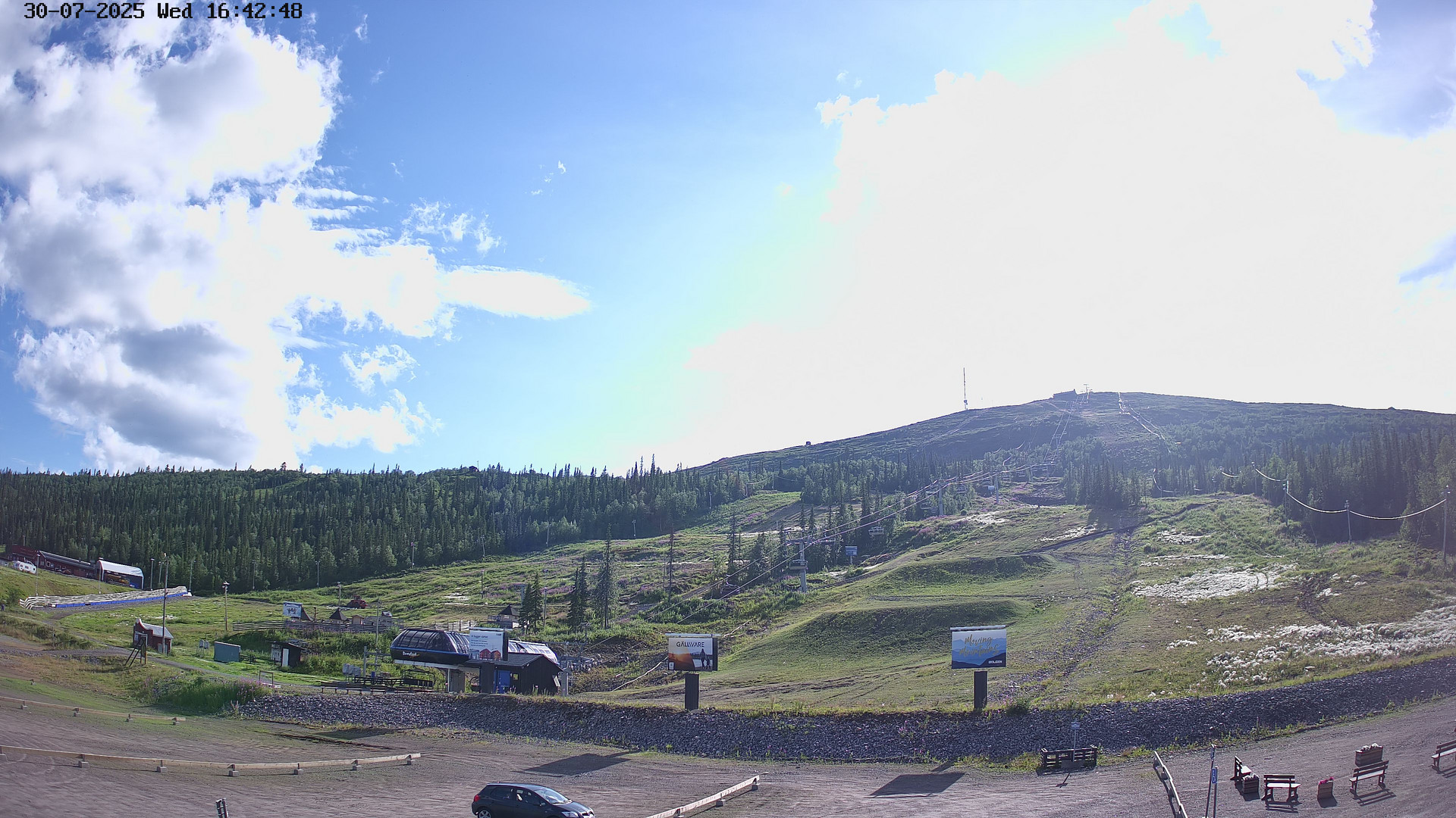 Webcam Gällivare, Gällivare, Lappland, Schweden