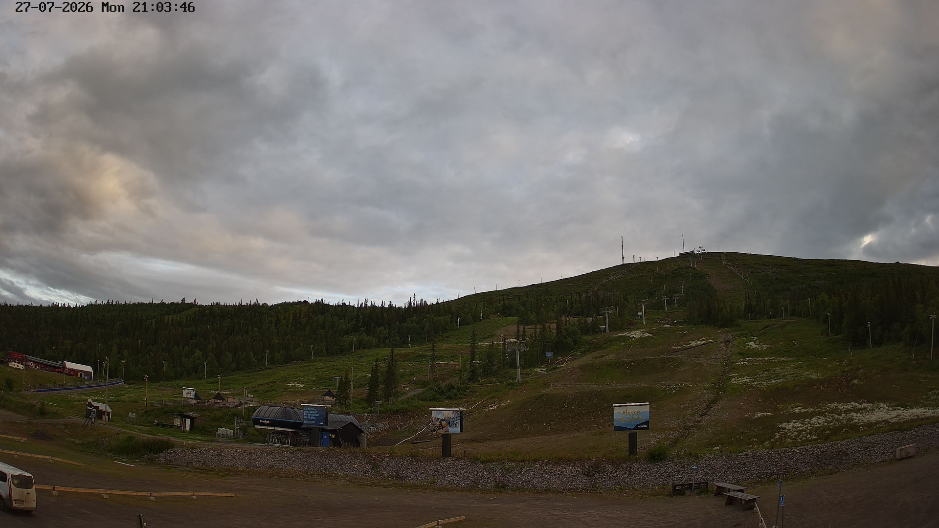 Webcam Gällivare, Gällivare, Lappland, Schweden