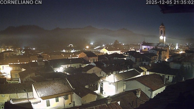 immagine della webcam nei dintorni di Mango: webcam Corneliano d'Alba