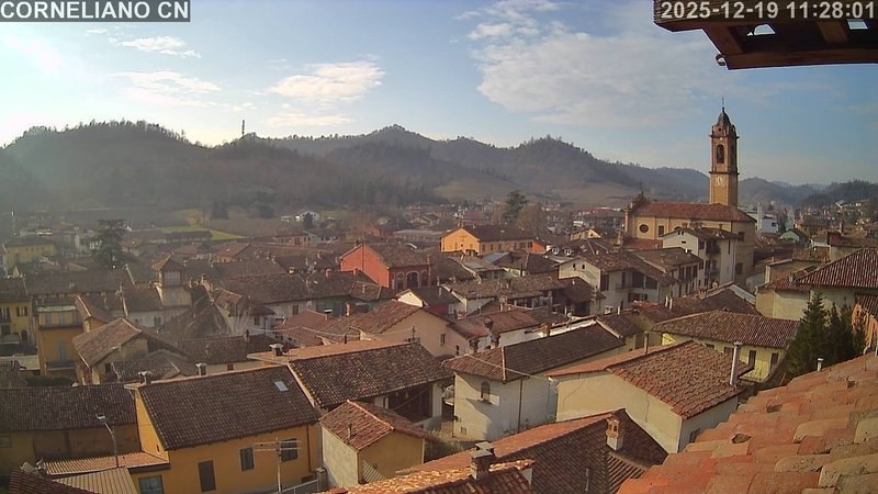 immagine della webcam nei dintorni di Carmagnola: webcam Corneliano d'Alba