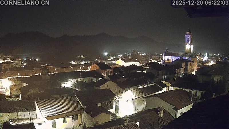 immagine della webcam nei dintorni di Cervere: webcam Corneliano d'Alba