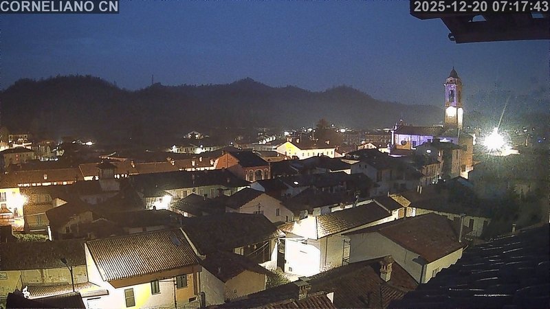 immagine della webcam nei dintorni di Carmagnola: webcam Corneliano d'Alba