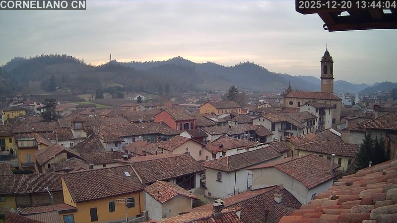 immagine della webcam nei dintorni di Costigliole d'Asti: webcam Corneliano d'Alba