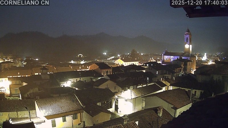 immagine della webcam nei dintorni di Magliano Alfieri: webcam Corneliano d'Alba