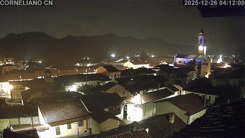 immagine della webcam nei dintorni di Mango: webcam Corneliano d'Alba