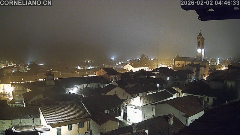 immagine della webcam nei dintorni di Serravalle Langhe: webcam Corneliano d'Alba