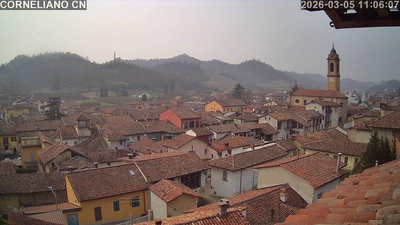 immagine della webcam nei dintorni di Arguello: webcam Corneliano d'Alba