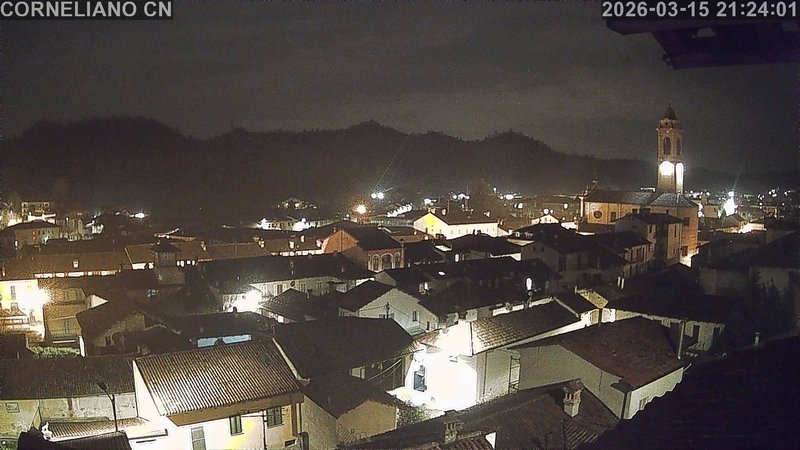 immagine della webcam nei dintorni di Cherasco: webcam Corneliano d'Alba