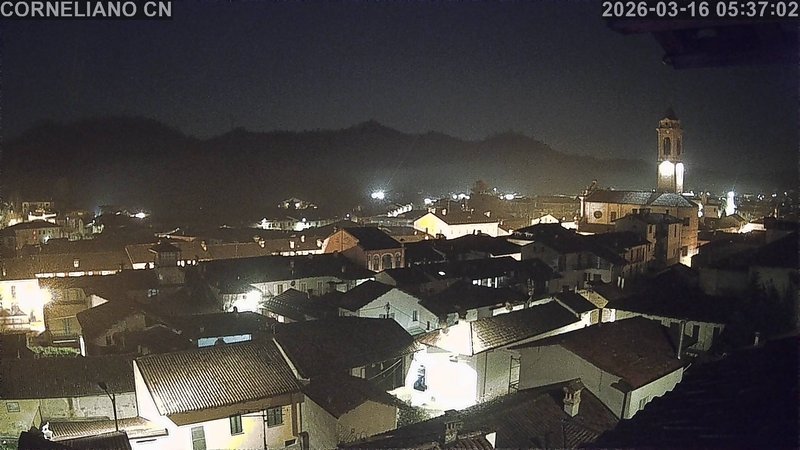 immagine della webcam nei dintorni di Arguello: webcam Corneliano d'Alba