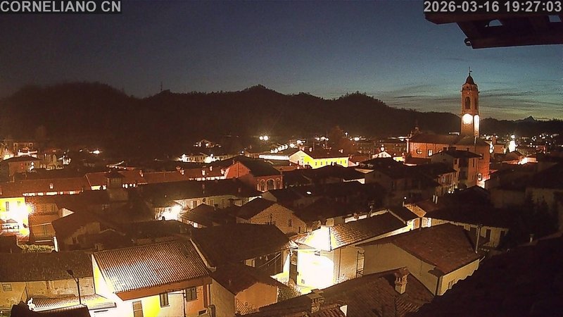immagine della webcam nei dintorni di Mango: webcam Corneliano d'Alba