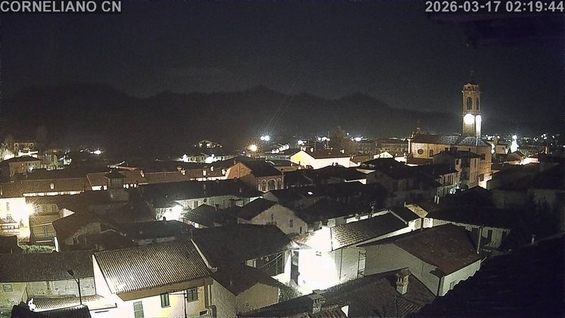 immagine della webcam nei dintorni di Bra: webcam Corneliano d'Alba