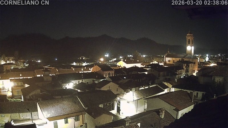 immagine della webcam nei dintorni di Salmour: webcam Corneliano d'Alba