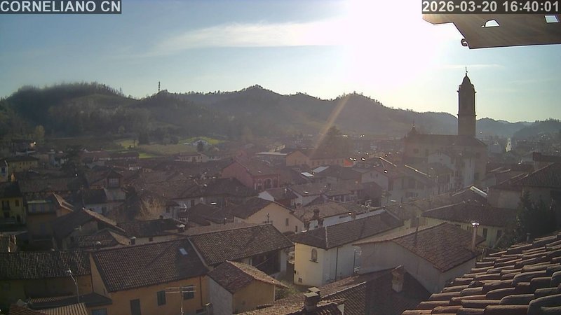 immagine della webcam nei dintorni di Bra: webcam Corneliano d'Alba