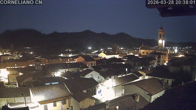 immagine della webcam nei dintorni di Cervere: webcam Corneliano d'Alba