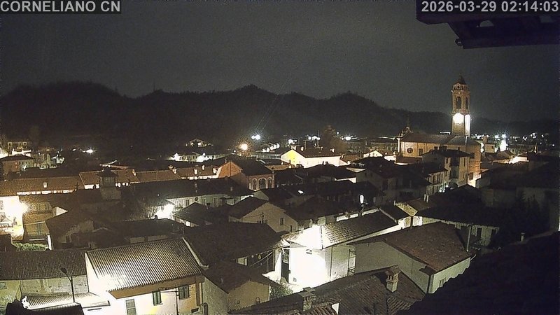 immagine della webcam nei dintorni di Costigliole d'Asti: webcam Corneliano d'Alba