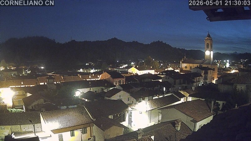 immagine della webcam nei dintorni di Fossano: webcam Corneliano d'Alba
