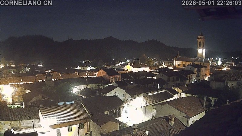 immagine della webcam nei dintorni di Sinio: webcam Corneliano d'Alba
