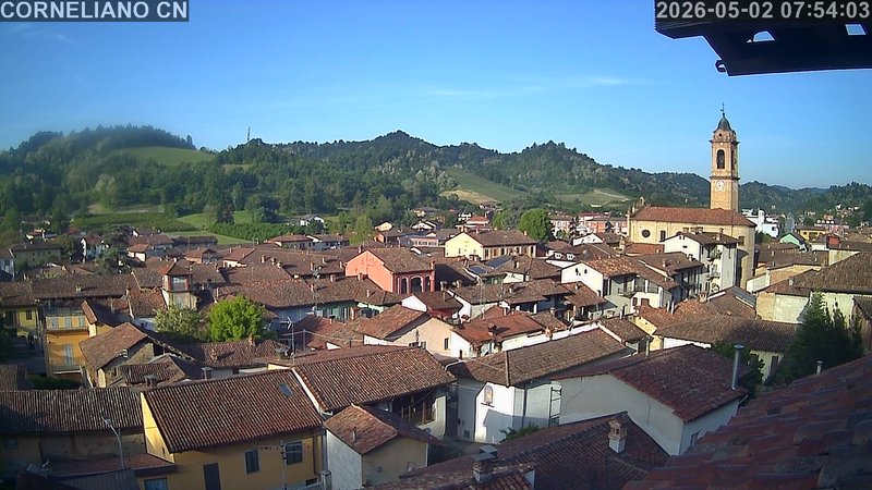 immagine della webcam nei dintorni di Arguello: webcam Corneliano d'Alba