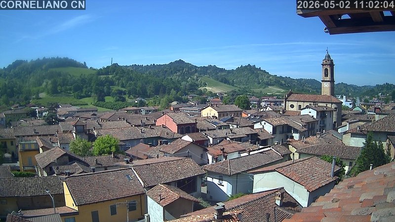 immagine della webcam nei dintorni di Bra: webcam Corneliano d'Alba