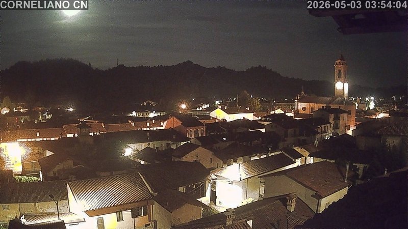immagine della webcam nei dintorni di Albaretto della Torre: webcam Corneliano d'Alba
