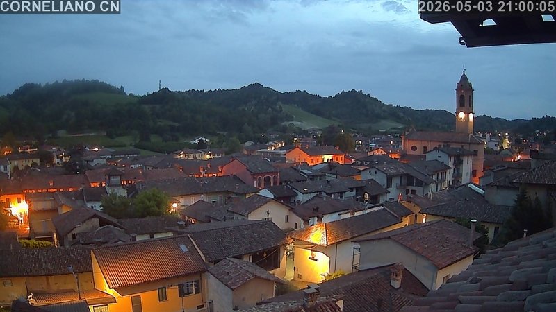 immagine della webcam nei dintorni di Lequio Berria: webcam Corneliano d'Alba