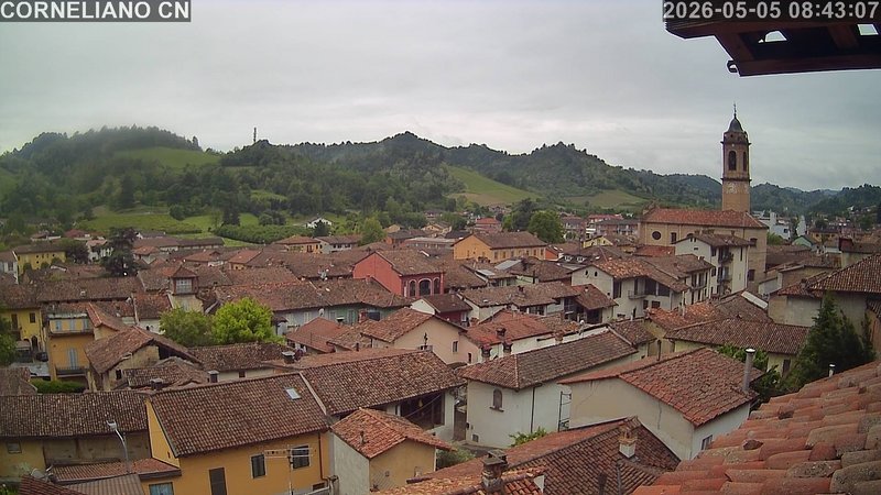 immagine della webcam nei dintorni di Magliano Alfieri: webcam Corneliano d'Alba