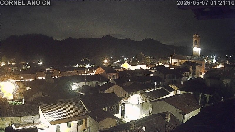 immagine della webcam nei dintorni di Bosia: webcam Corneliano d'Alba