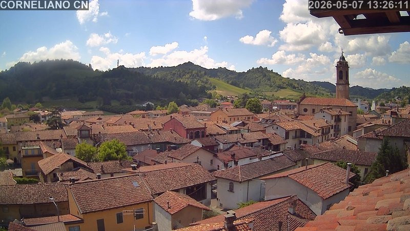 immagine della webcam nei dintorni di Asti: webcam Corneliano d'Alba