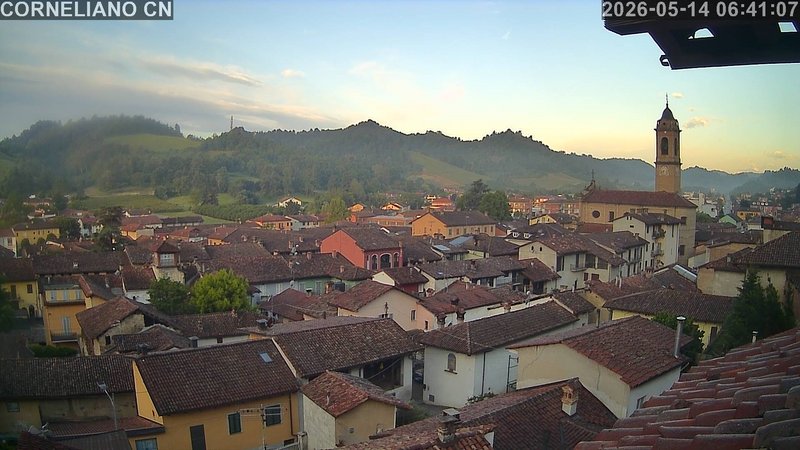 immagine della webcam nei dintorni di Carmagnola: webcam Corneliano d'Alba