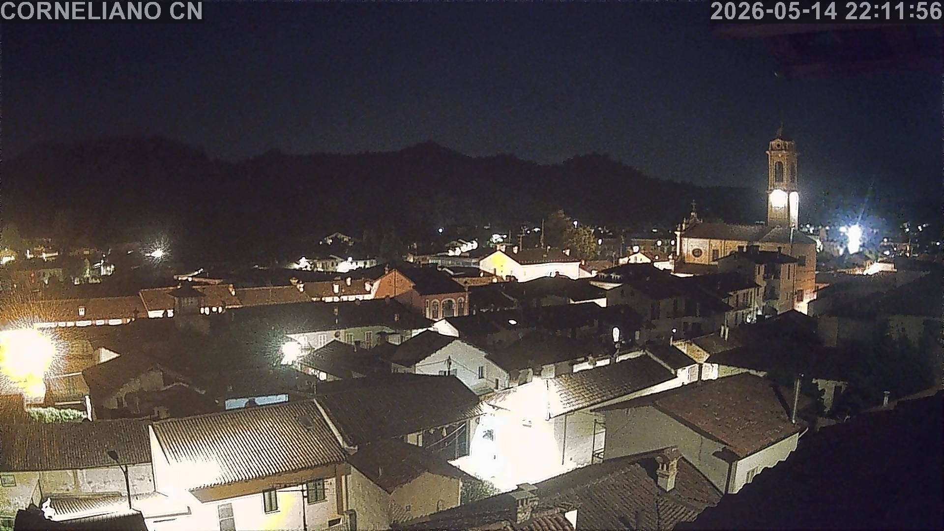 immagine della webcam nei dintorni di Mango: webcam Corneliano d'Alba