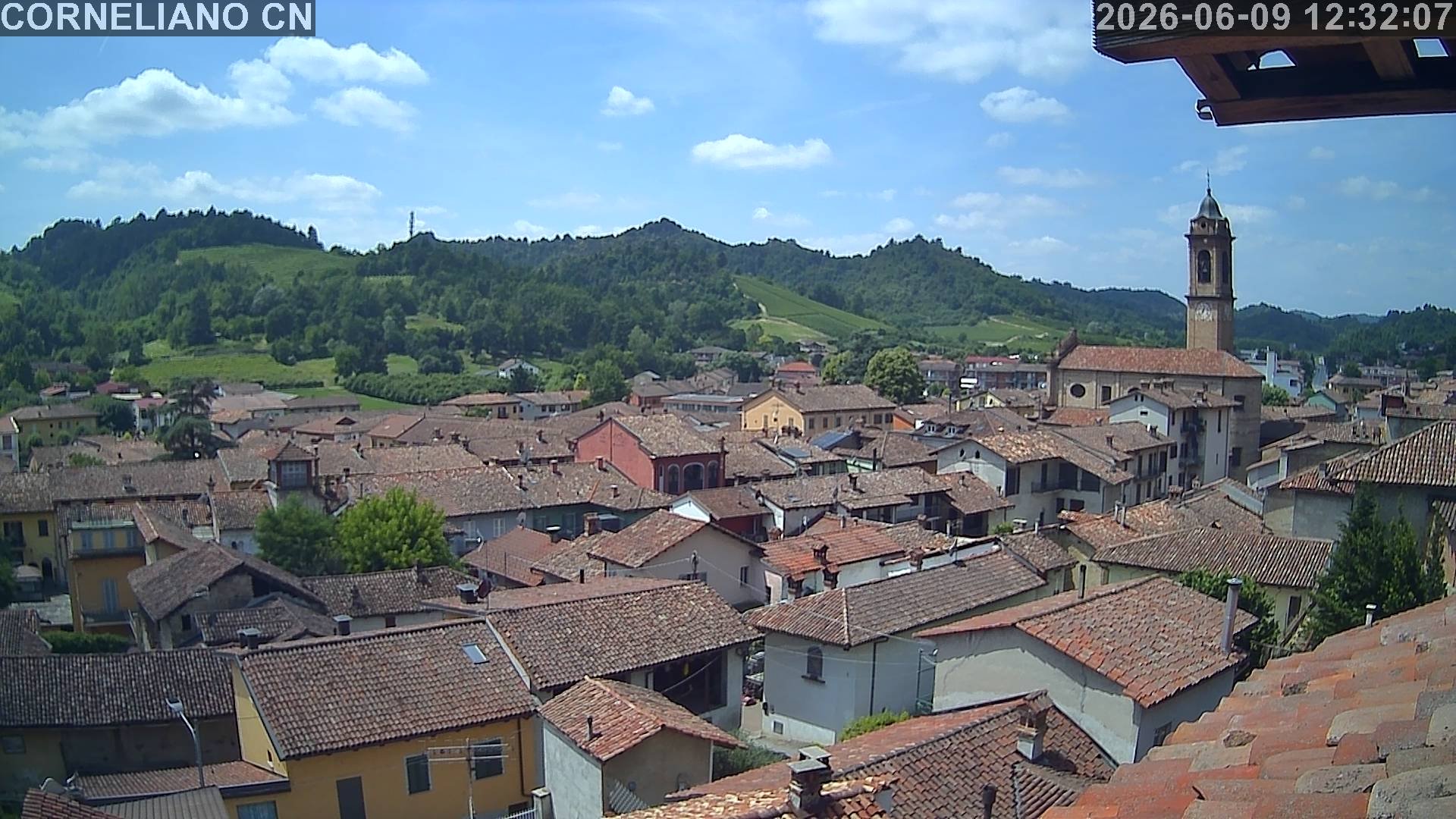 immagine della webcam nei dintorni di Asti: webcam Corneliano d'Alba