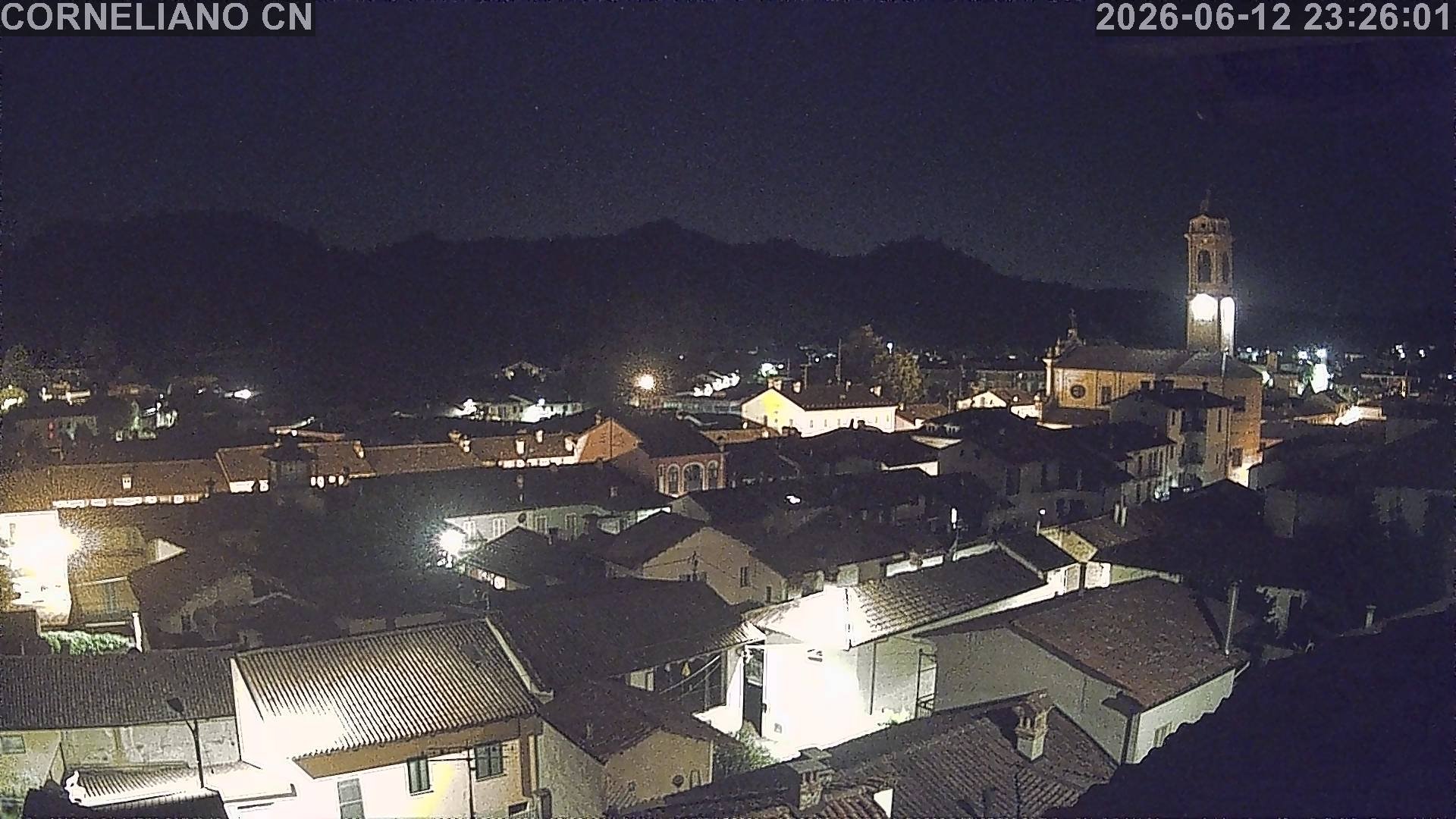 immagine della webcam nei dintorni di Sinio: webcam Corneliano d'Alba