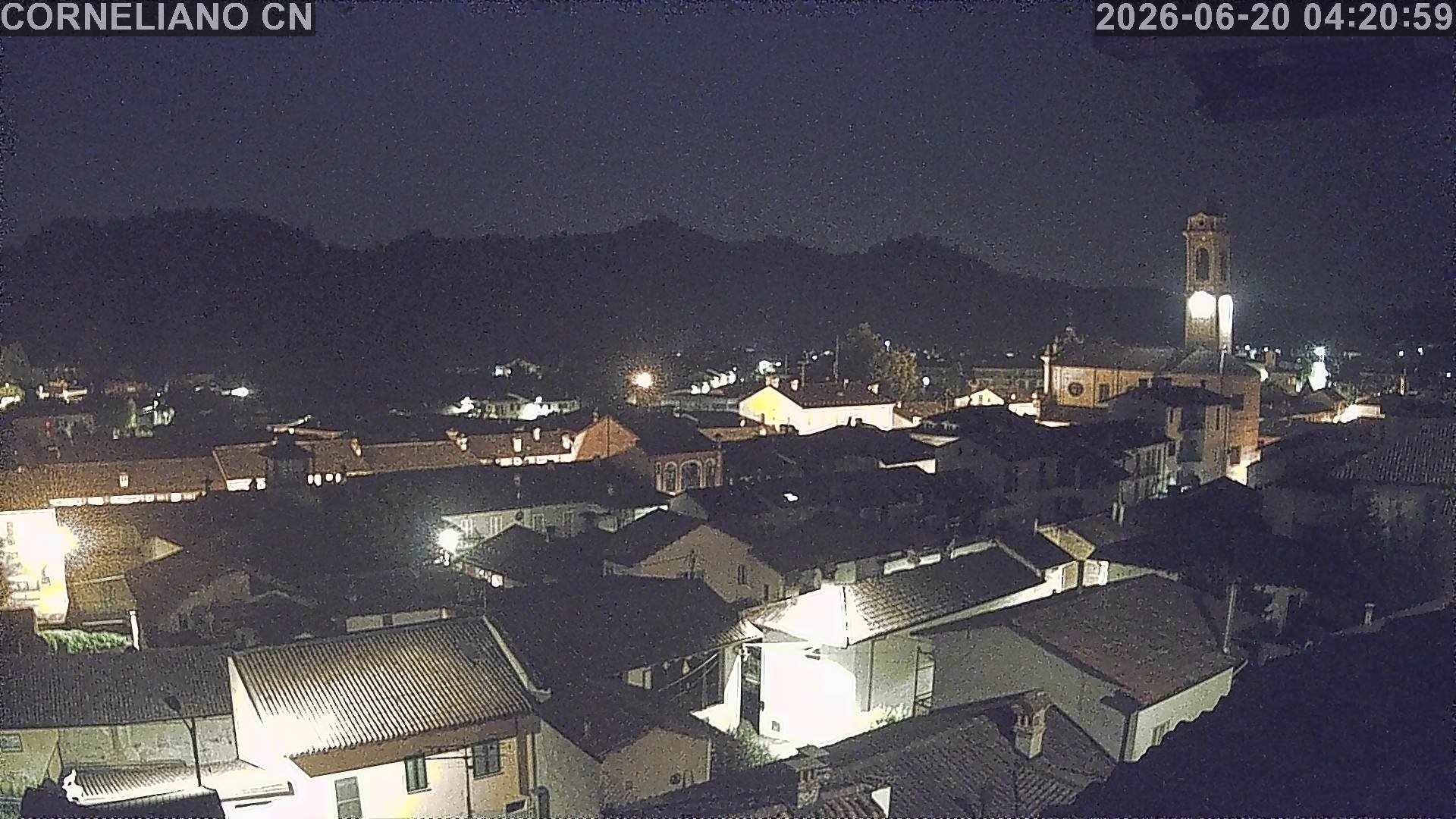 immagine della webcam nei dintorni di Cherasco: webcam Corneliano d'Alba