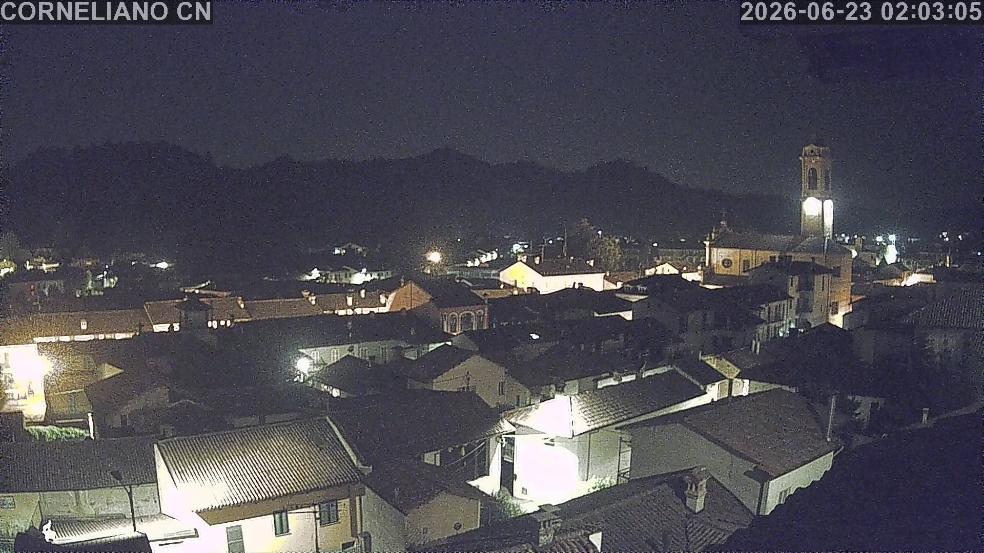 immagine della webcam nei dintorni di Bosia: webcam Corneliano d'Alba