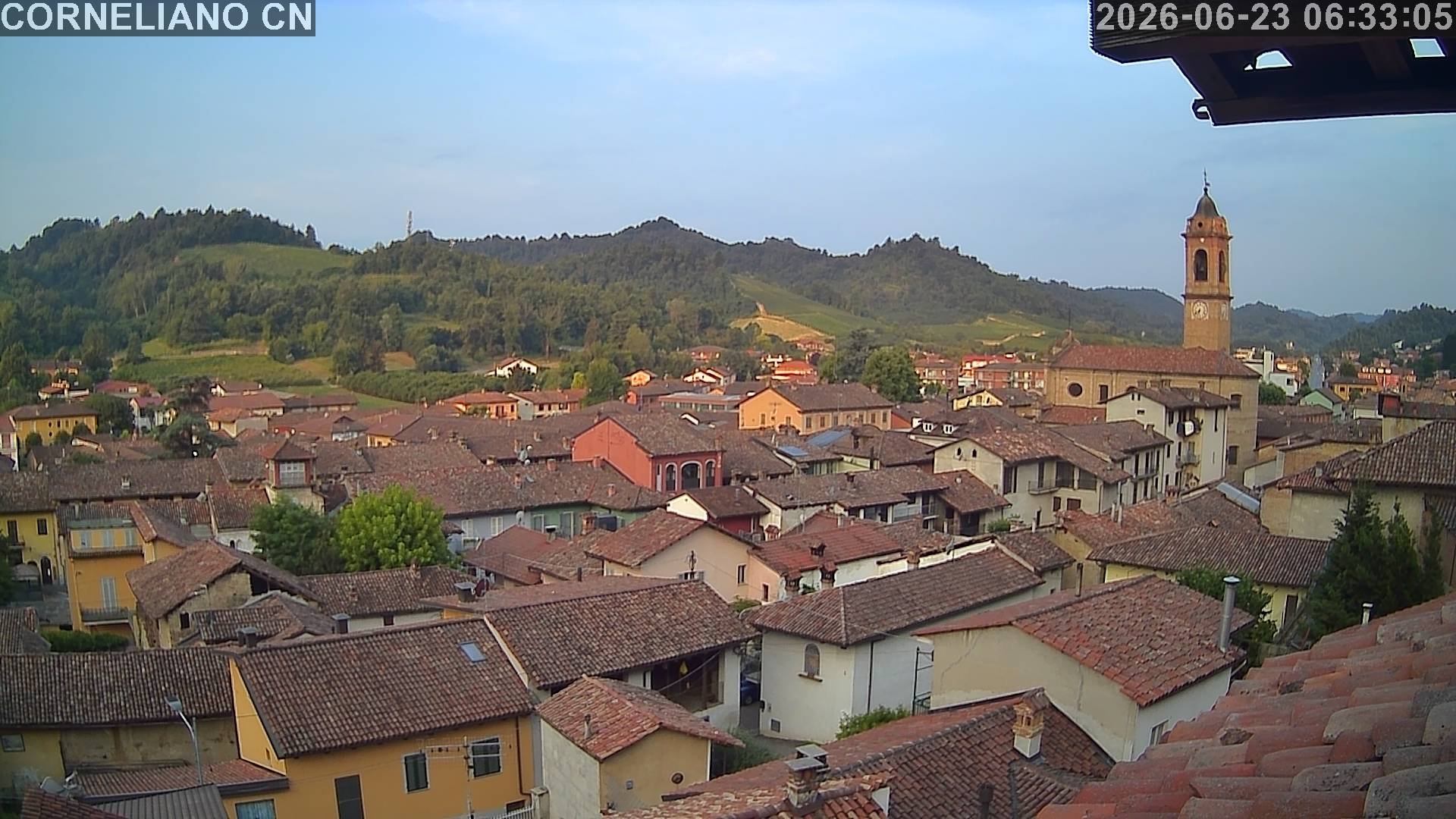 immagine della webcam nei dintorni di Asti: webcam Corneliano d'Alba