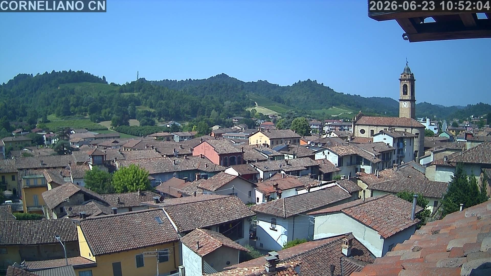 immagine della webcam nei dintorni di Alba: webcam Corneliano d'Alba