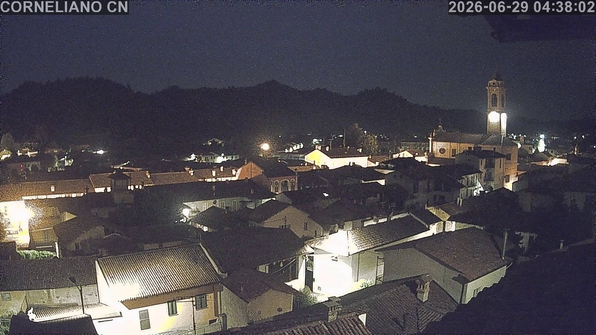 immagine della webcam nei dintorni di Cervere: webcam Corneliano d'Alba