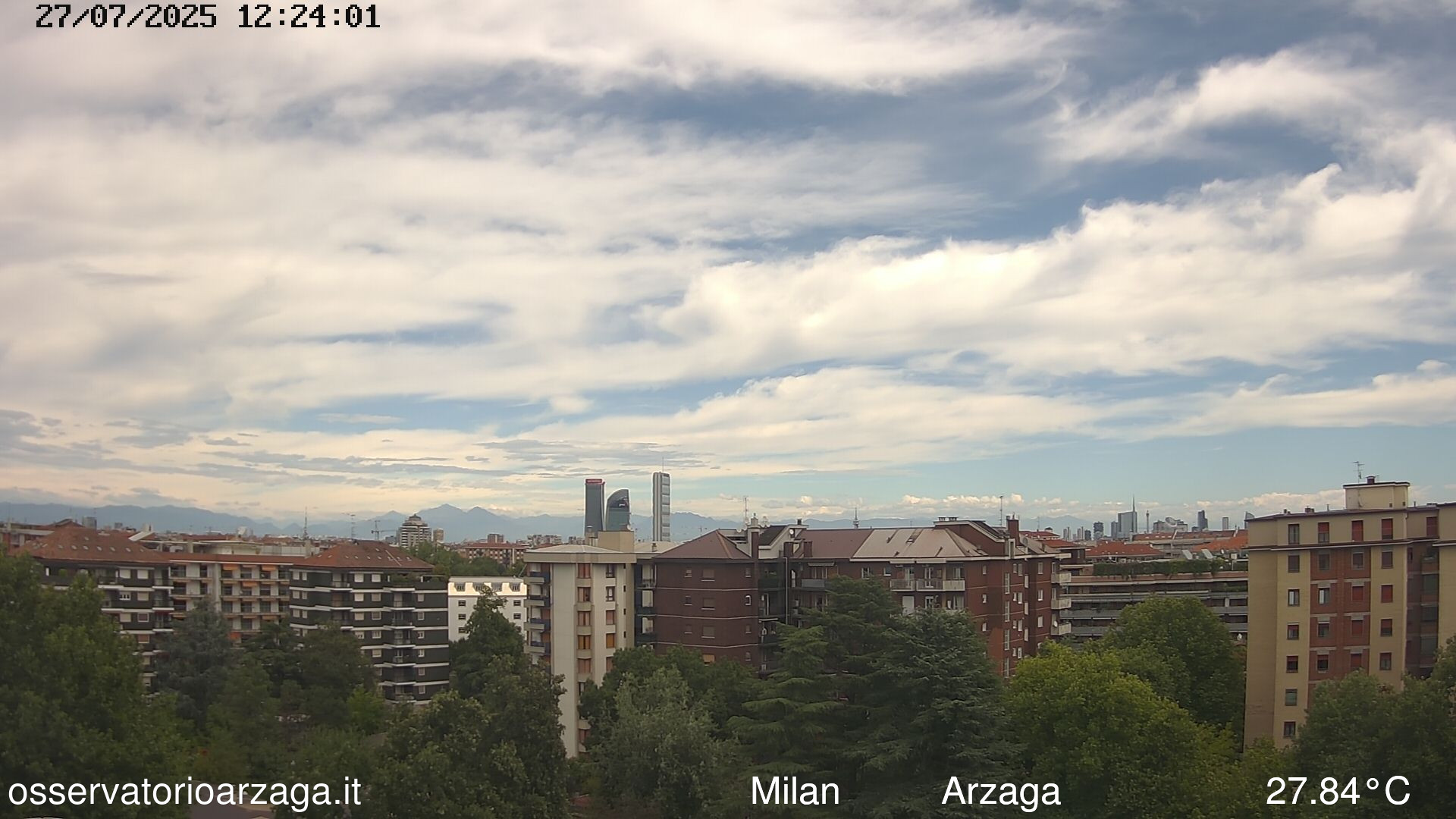 immagine della webcam nei dintorni di Milano Conca del Naviglio: webcam Milano Arzaga