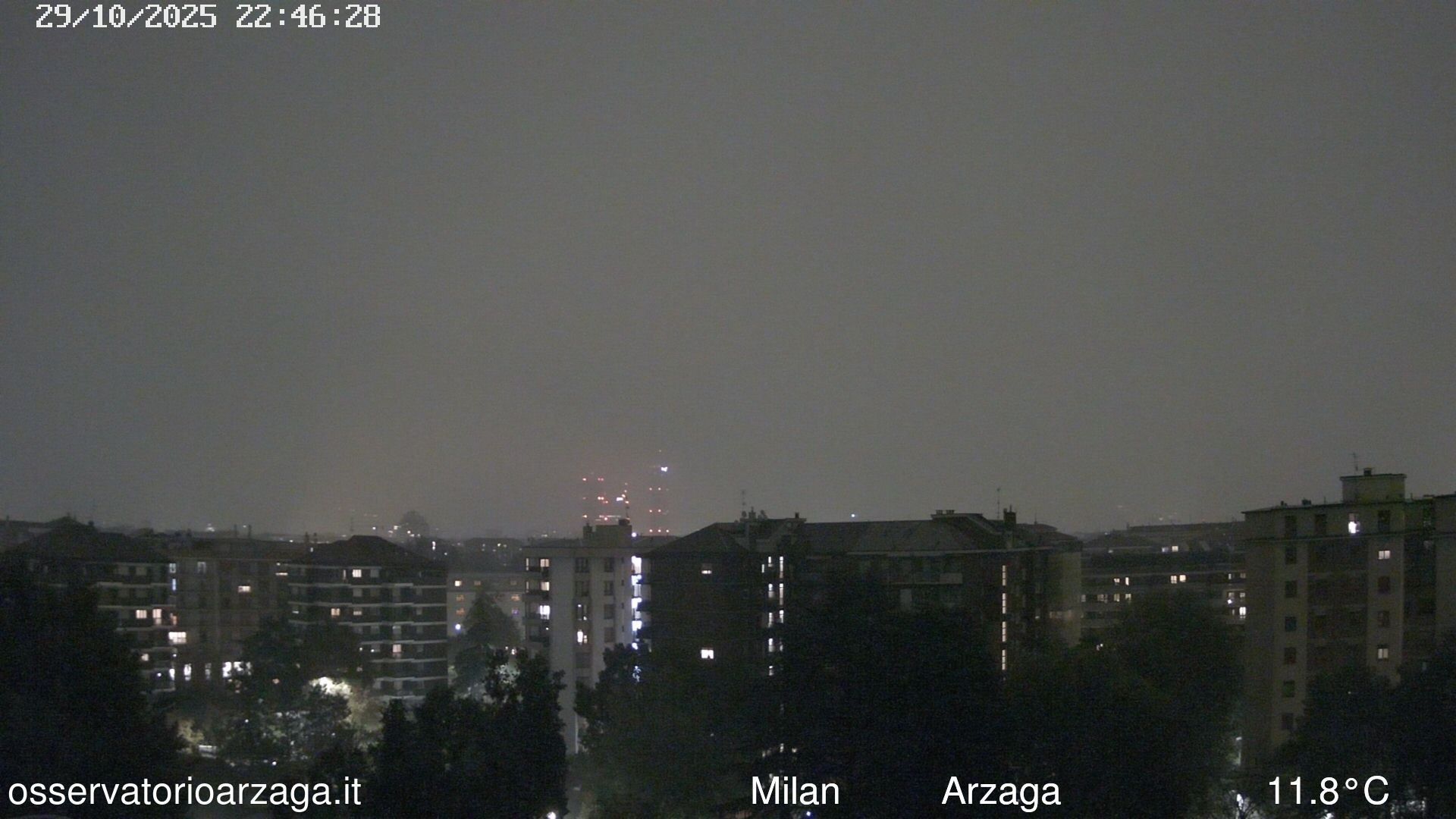immagine della webcam nei dintorni di Sordio: webcam Milano Arzaga