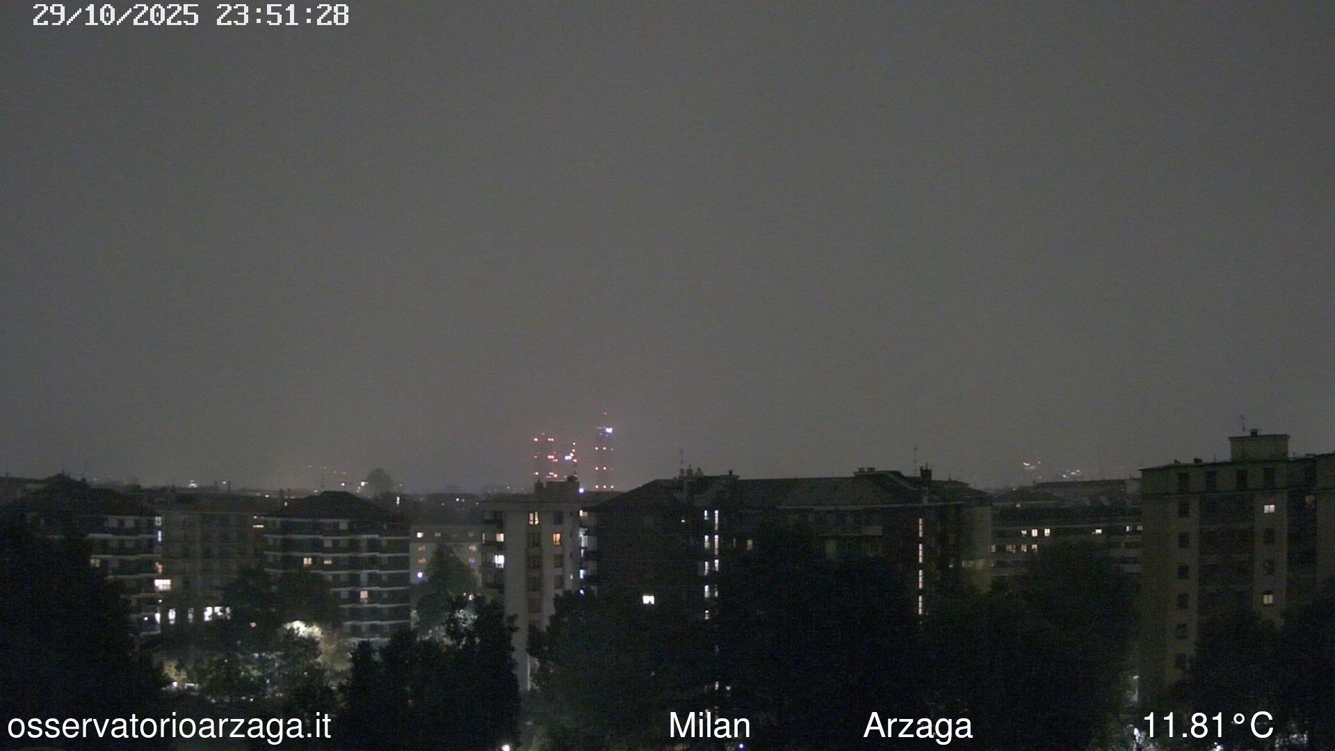 immagine della webcam nei dintorni di Milano: webcam Milano Arzaga
