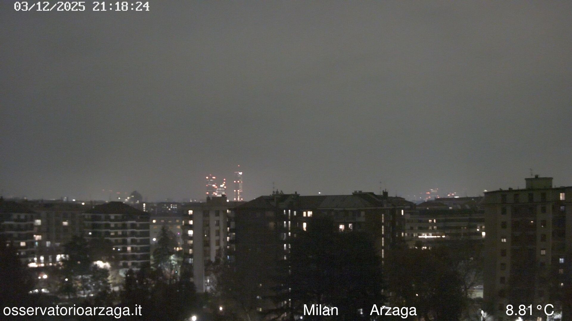 immagine della webcam nei dintorni di Milano Cimiano: webcam Milano Arzaga