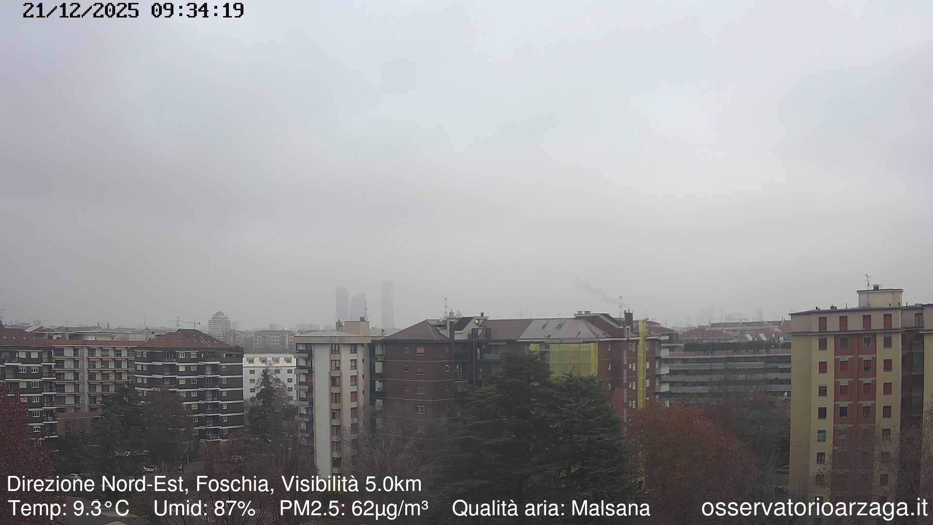 immagine della webcam nei dintorni di Milano Conca del Naviglio: webcam Milano Arzaga