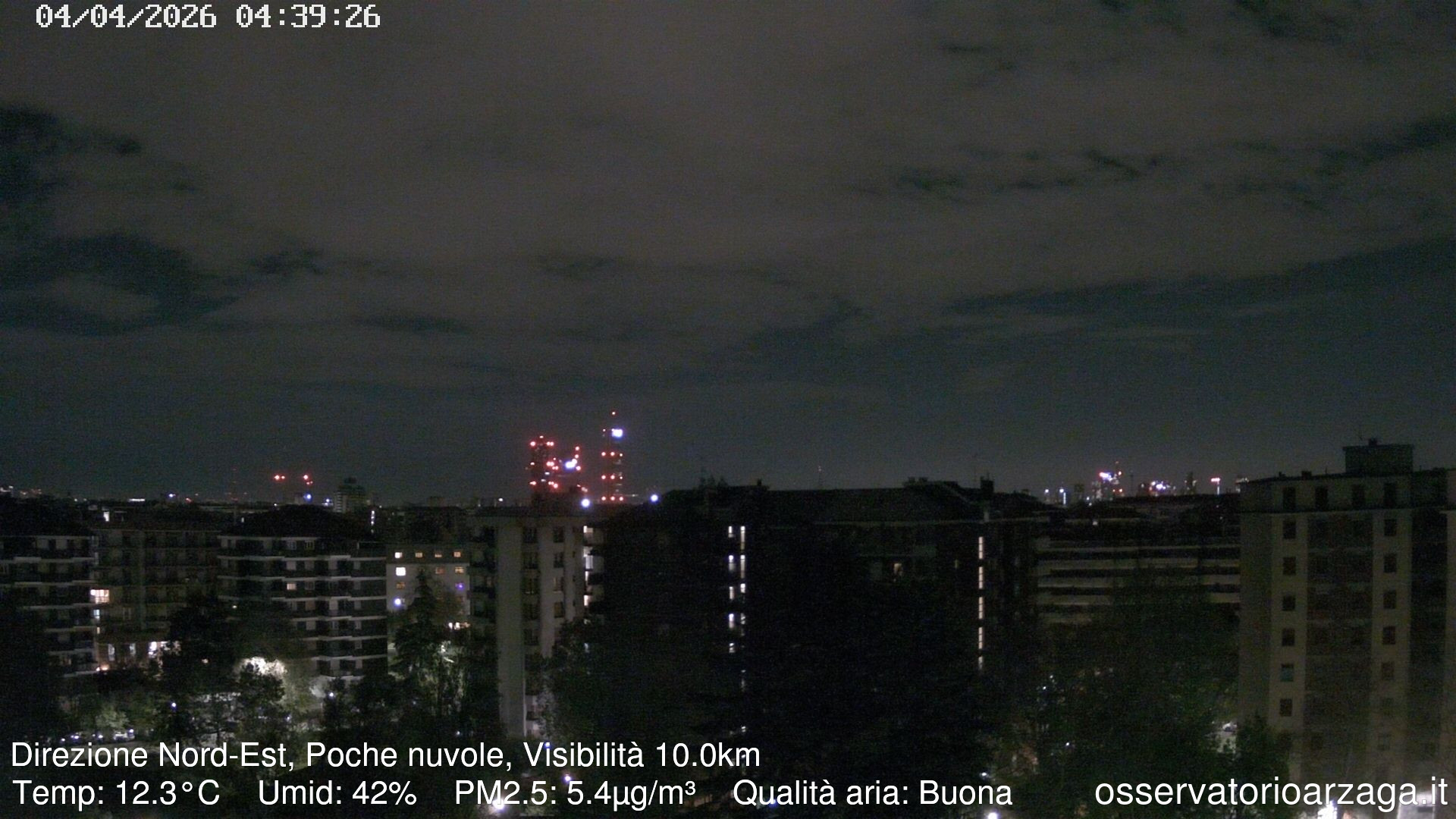 immagine della webcam nei dintorni di Milano Pasquirolo: webcam Milano Arzaga