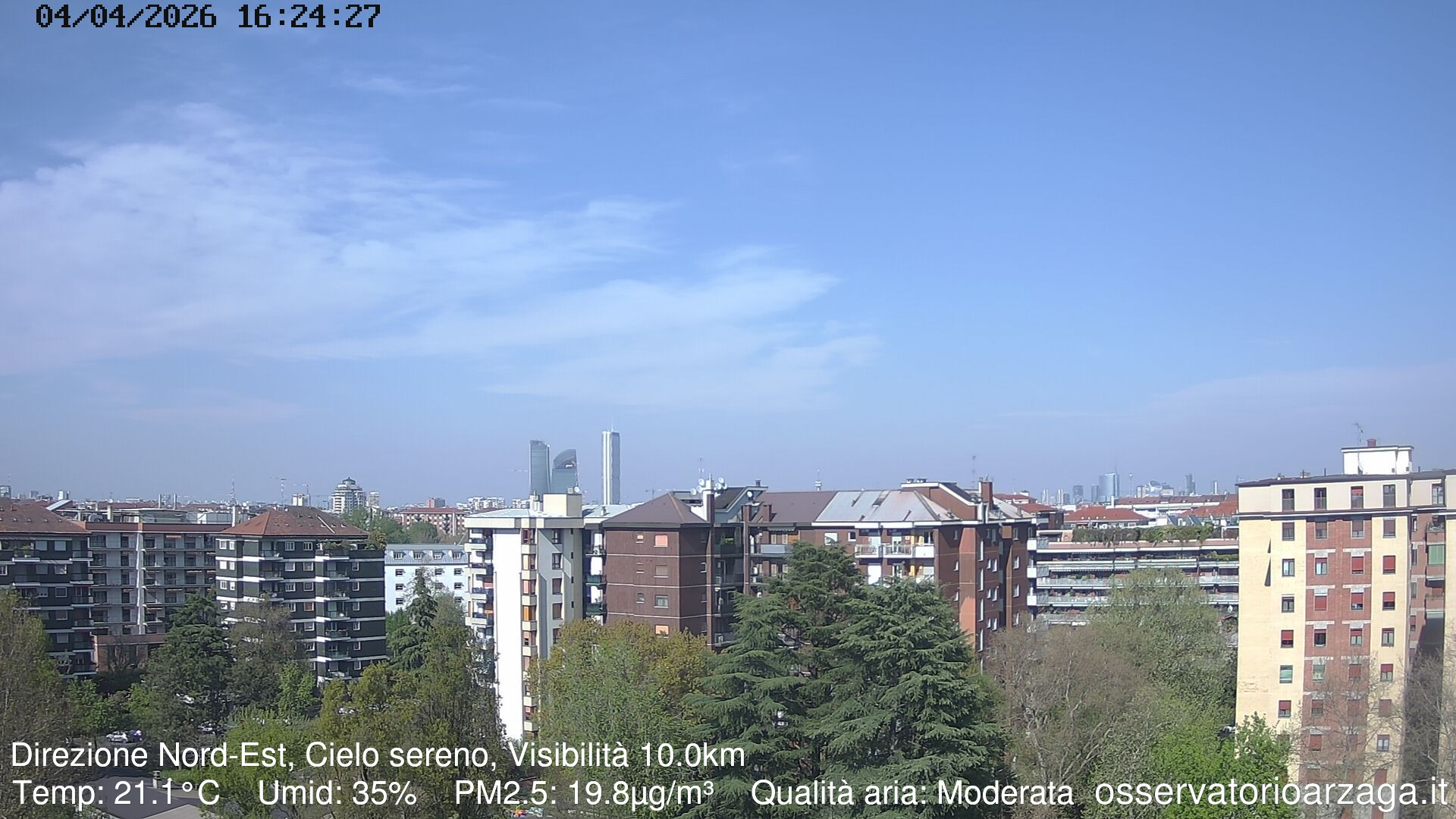 immagine della webcam nei dintorni di Milano Navigli: webcam Milano Arzaga