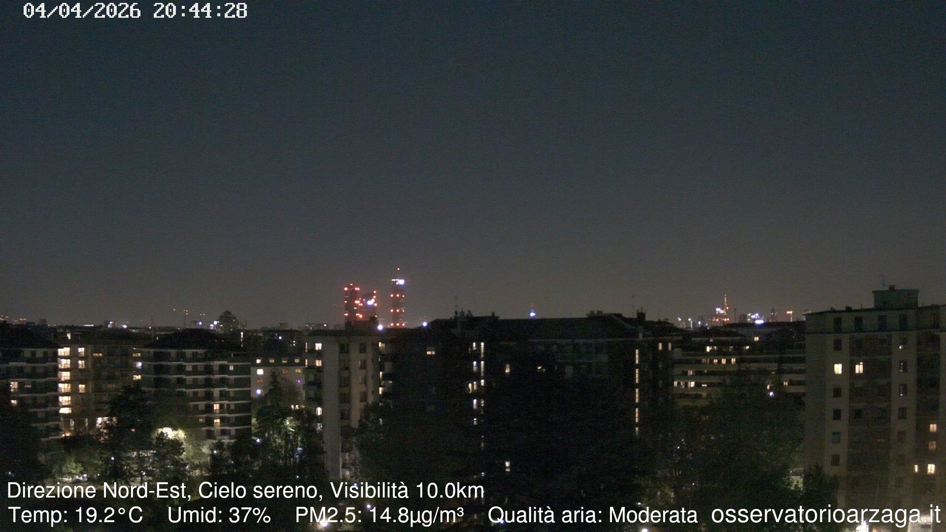 immagine della webcam nei dintorni di Milano Navigli: webcam Milano Arzaga