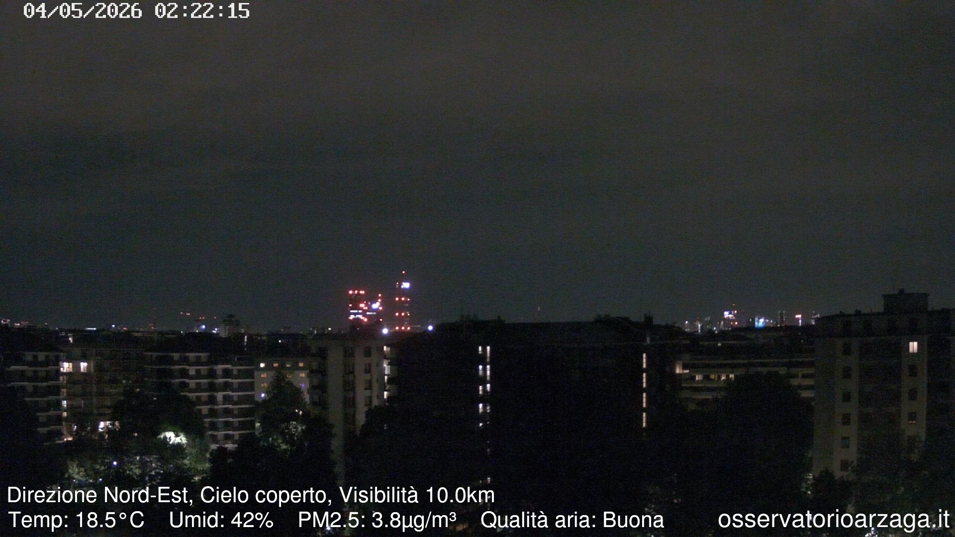 immagine della webcam nei dintorni di Milano Quartiere Ebraico: webcam Milano Arzaga