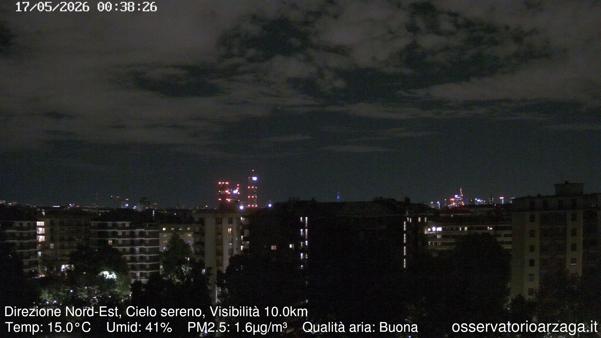 immagine della webcam nei dintorni di Milano Porta Genova: webcam Milano Arzaga