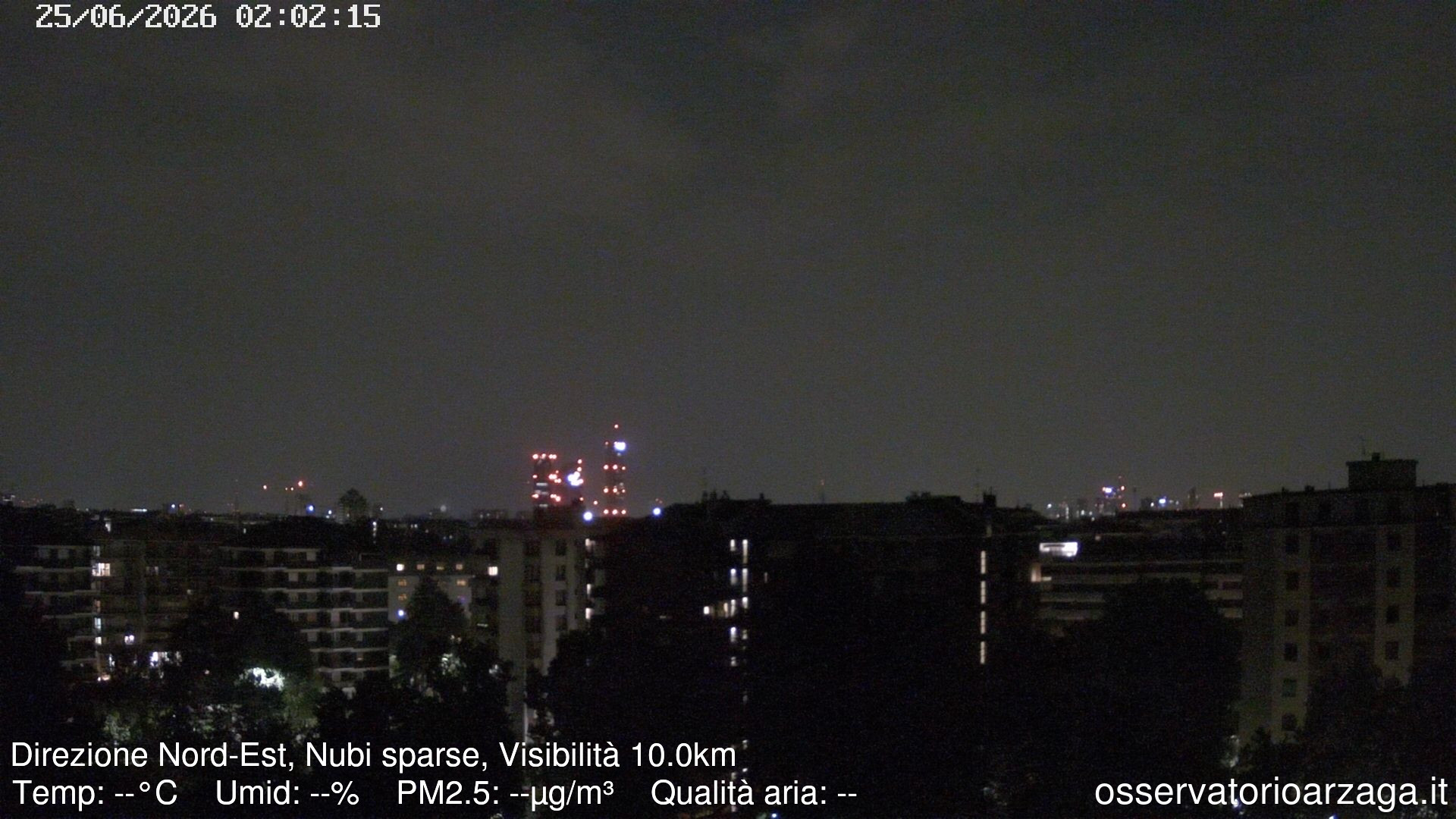 immagine della webcam nei dintorni di Milano Archimede: webcam Milano Arzaga