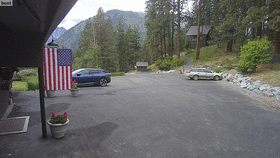 Lodge Front Parking animated GIF